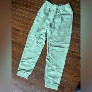 PINK Victoria's Secret Light Green Kids Joggers